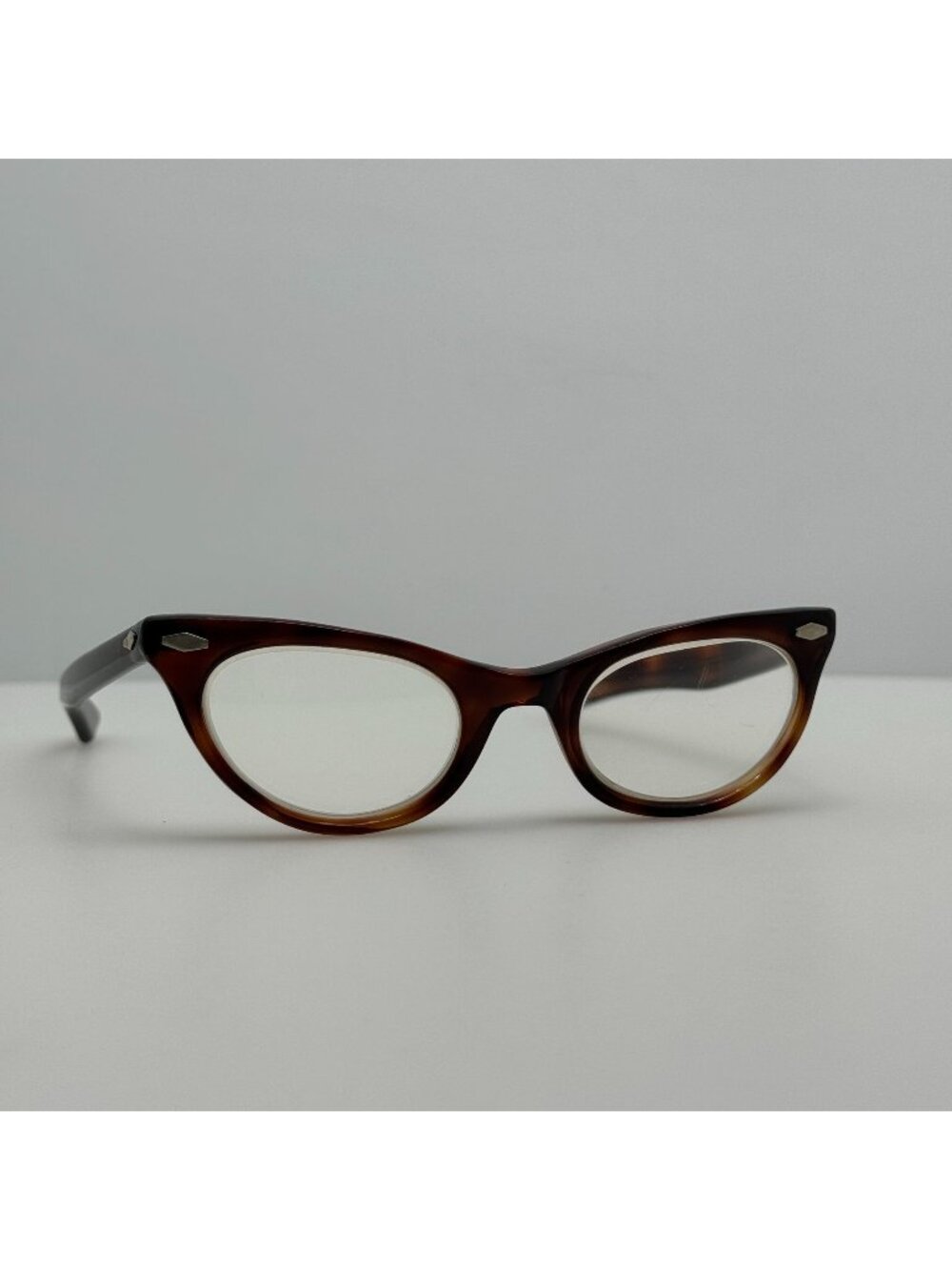 Allied Eyeglasses Eye Glasses Frames 5 1/4 Retro Vintage Cat Eye 44-22